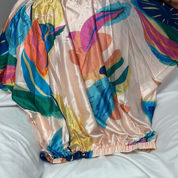 Colorful Abstract Mini Dress - Picture 4 of 4